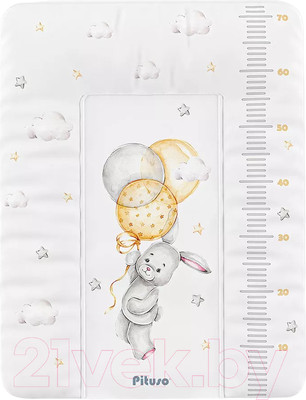 Пеленальный матрас Pituso Зайка с шарами / 4210-51
