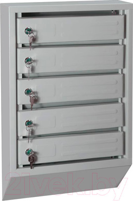 Почтовый ящик Klesto Классика 1953651 (5 секций, с задней стенкой)