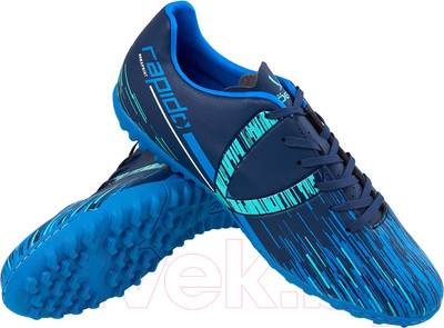 Бутсы футбольные Jogel Rapido TF (р-р 31, темно-синий/синий)