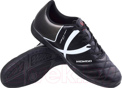 Бутсы футзальные Jogel Mondo IN (р-р 36, черный/белый)