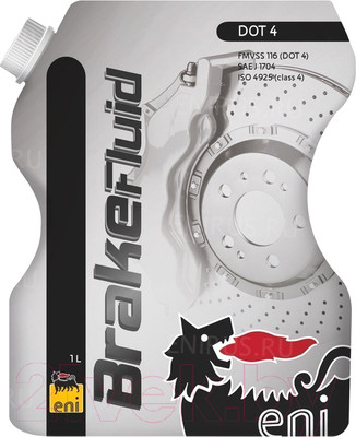 Тормозная жидкость Eni Brake Fluid Dot 4 (1л)