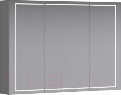 Шкаф с зеркалом для ванной Aqwella Simplex / SLX0410