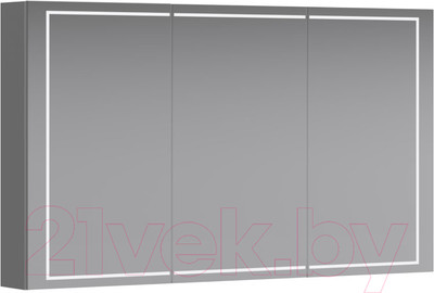 Шкаф с зеркалом для ванной Aqwella Simplex / SLX0412