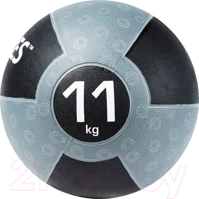 Медицинбол Torres AL002311 (11кг, серый/черный)