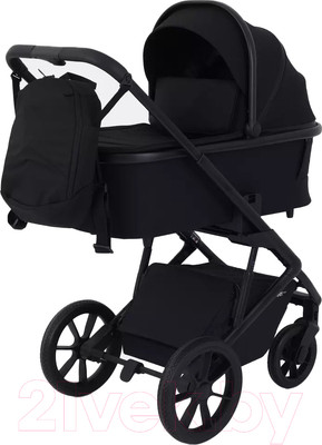 Детская универсальная коляска Rant Basic Nexus 2 в 1 / RA106 (черный)