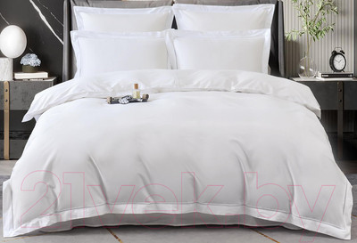 Комплект постельного белья Sofi de Marko Изольда 1.6 / 1.6-1006И (белый)