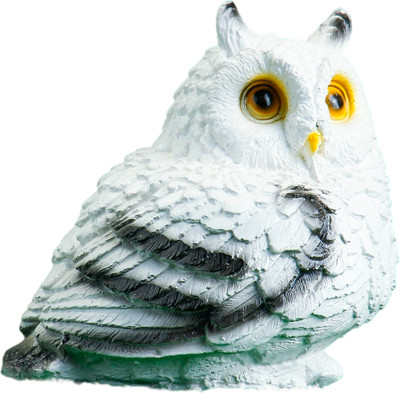 Фигурка для сада Хорошие сувениры Совушка малая / 3242434 (белый)