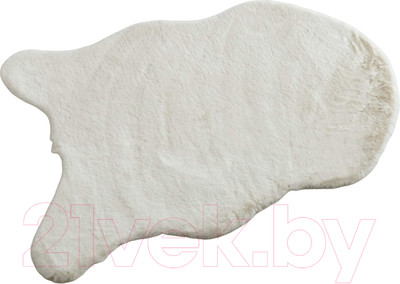 Коврик Sofi de Marko Плюшевый 60х90 / Ков-П-К-60x90 (кремовый)