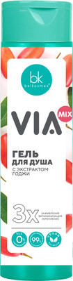 Гель для душа BelKosmex VIA Mix с экстрактом годжи (320г)