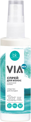 Спрей для укладки волос BelKosmex VIA Mix с морской солью (150г)