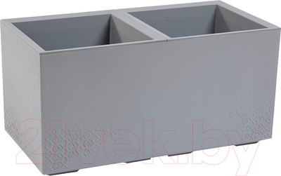 Вазон Lamela Karo Eco LA936-27 (бетон серый)