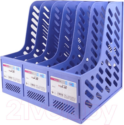 Лоток для бумаг Hua Jie H968 (синий)