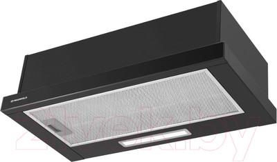 Вытяжка телескопическая Maunfeld Clyde 60 (черное стекло)