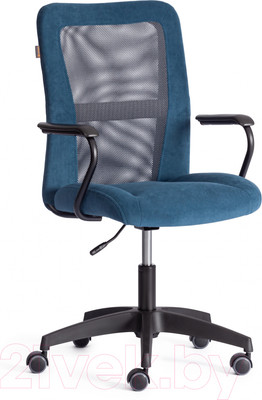 Кресло офисное Tetchair Staff флок (синий/серый, 32/W-12)