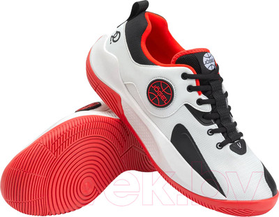 Кроссовки Jogel Launch LOW (р-р 40, белый/черный/красный)