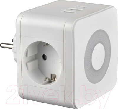 Электроразветвитель Uniel S-GES2-16SBUC WHITE / UL-00011245