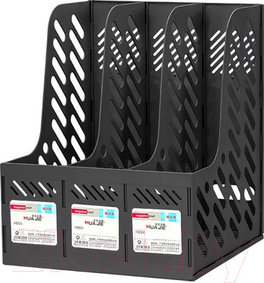 Лоток для бумаг Hua Jie H318 (черный)