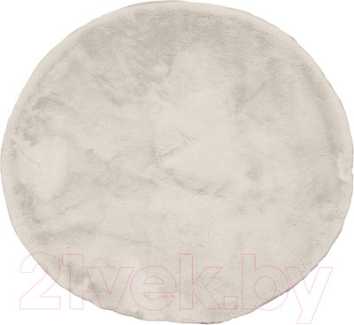 Коврик Sofi de Marko Плюшевый 100х100 / Ков-П-К-100Д (кремовый)