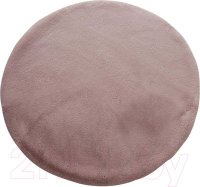 Коврик Sofi de Marko Плюшевый 100х100 / Ков-П-Пр-100Д (пепельно-розовый)