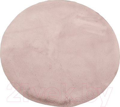 Коврик Sofi de Marko Плюшевый 100х100 / Ков-П-Свр-100Д (светло-розовый)