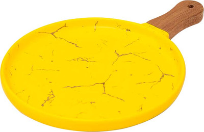 Блюдо ЭСТЕТ Золотой мрамор микс / ЭТ-73638