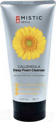 Пенка для умывания Mistic Callendula & Сhamomile Глубокоочищающая (180мл)