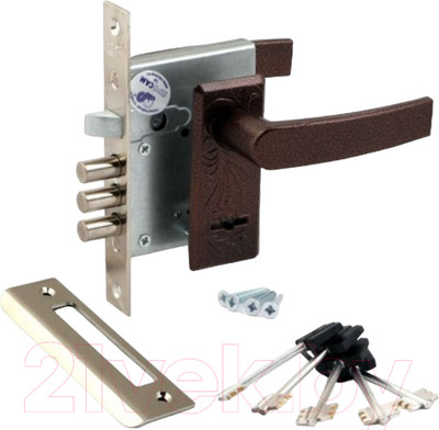 Замок врезной Border 74300-ЗВ9-8/15