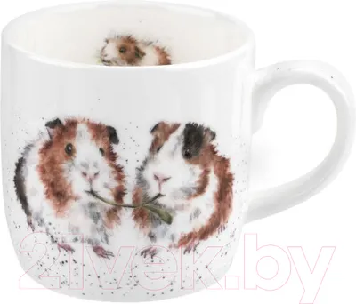 Кружка Royal Worcester Забавная фауна Морские свинки / RWC MMMV5629-XT-1