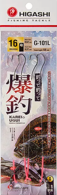 Комплект оснастки для приманки Higashi G-101L #16 / 05352