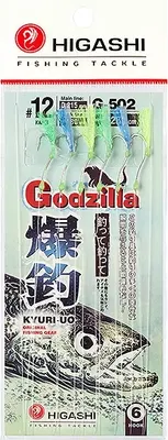 Комплект оснастки для приманки Higashi G-502 #12 Mix 4 / 05798