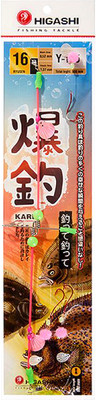 Комплект оснастки для приманки Higashi Y-105 #16 red / 00052