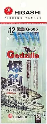 Комплект оснастки для приманки Higashi G-505 #12 Blue / 05515_5245