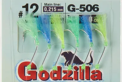 Комплект оснастки для приманки Higashi G-506 #12 Mix 4 / 05799