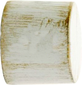 Набор наконечников для карниза Lm Decor YF090 Заглушка 25мм (2шт, белое золото)