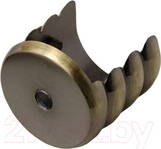 Кронштейн для карниза Lm Decor Торцевой D19мм (антик)