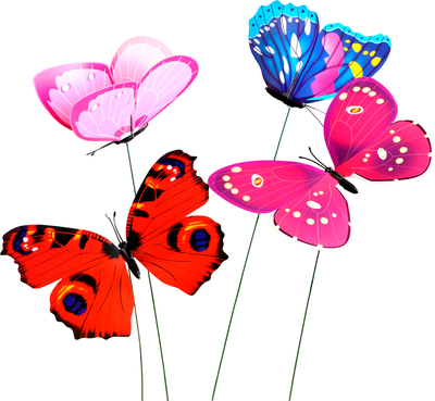 Украшение для сада Take It Easy Бабочка / 10245563 (4шт)