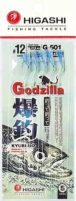 Комплект оснастки для приманки Higashi G-501 #12 Blue / 05501_5227