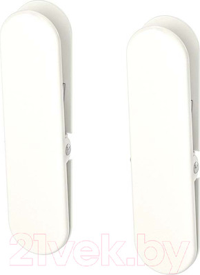 Зажим для бумаги Swed house Savaran 34.72.2917 (2шт, белый)