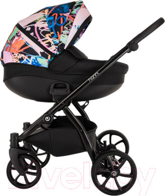Детская универсальная коляска Tutis Nanni 2 в 1 / 1532119  (Black Painting)