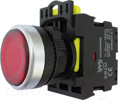 Кнопка для пульта Wilderness EB2M-A-01D/R 1НЗ / EB20010 (красный)