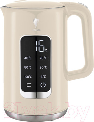 Электрочайник Leonord LE-1533 / 107826 (бежевый)
