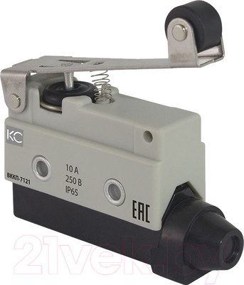 Выключатель концевой КС ВК-КП-7121 10А 1з+1р IP65 / P712110