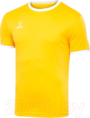 Футболка игровая футбольная Jogel Camp Origin Jersey / JFT-1020 (M, желтый/белый)