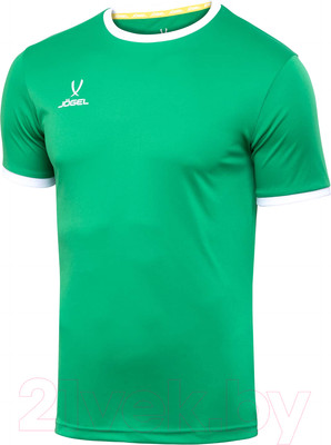 Футболка игровая футбольная Jogel Camp Origin Jersey / JFT-1020 (L, зеленый/белый)