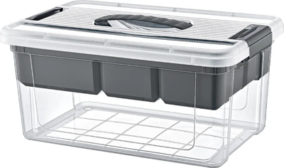 Органайзер для хранения Эльфпласт Stormax Универсальный со вставкой / ЕР637 (10л)