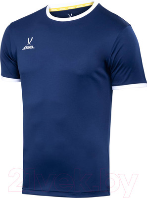 Футболка игровая футбольная Jogel Camp Origin Jersey / JFT-1020 (L, темно-синий/белый)