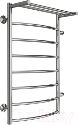 Полотенцесушитель водяной Terminus Классик П8 500x800 (с полкой, с боковым подключением 50)