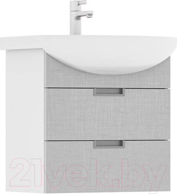 Тумба под умывальник Volna Vario Sf 60.2Y Балтика (лен, подвесная)