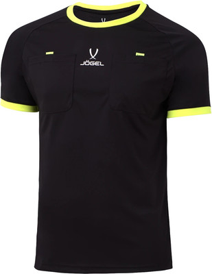 Футболка судейская Jogel Referee tee (XL, черный)