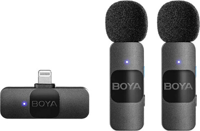 Радиосистема микрофонная BOYA BY-V2 (черный)